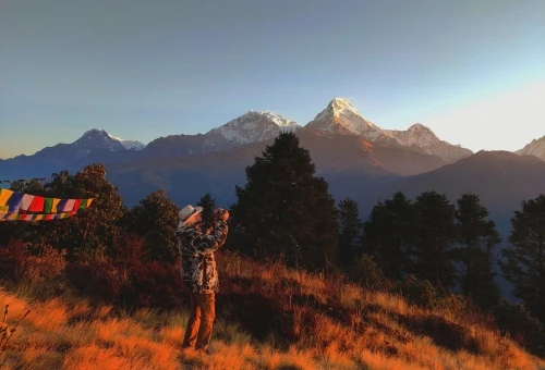 Poon Hill Trek Guide with panoramic Annapurna and Dhaulagiri mountain views