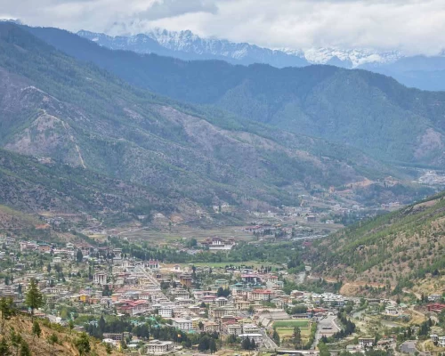 Bumthang Valley During Winter
