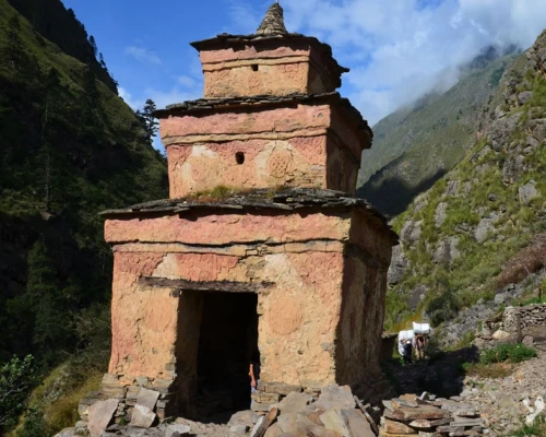 Kanis Entrance Gate At Dolpo 