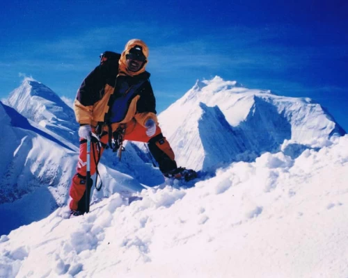 Phurba Tamang Guide Au Sommet De Larkey Peak