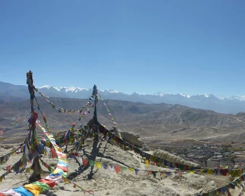 Stunning Landscape Mustang Saribung Trek X